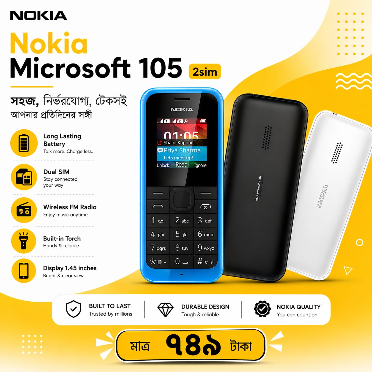 NOKIA MICROSOFT 105 NOKIA MICROSOFT 105