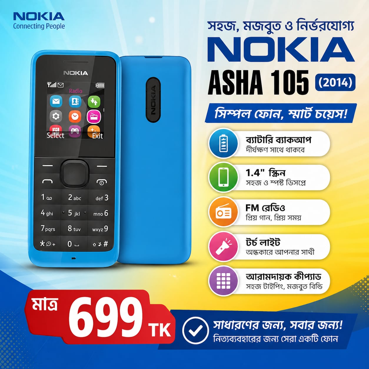 NOKIA ASHA 105 2014 (1) NOKIA ASHA 105 2014